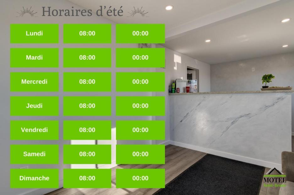 Motel Saint Bruno Экстерьер фото